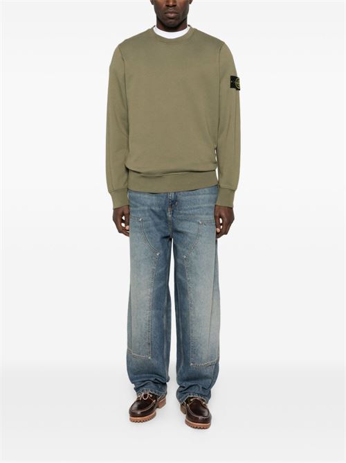 Crew neck sweater with logo STONE ISLAND | L1S156100060S0051V005G